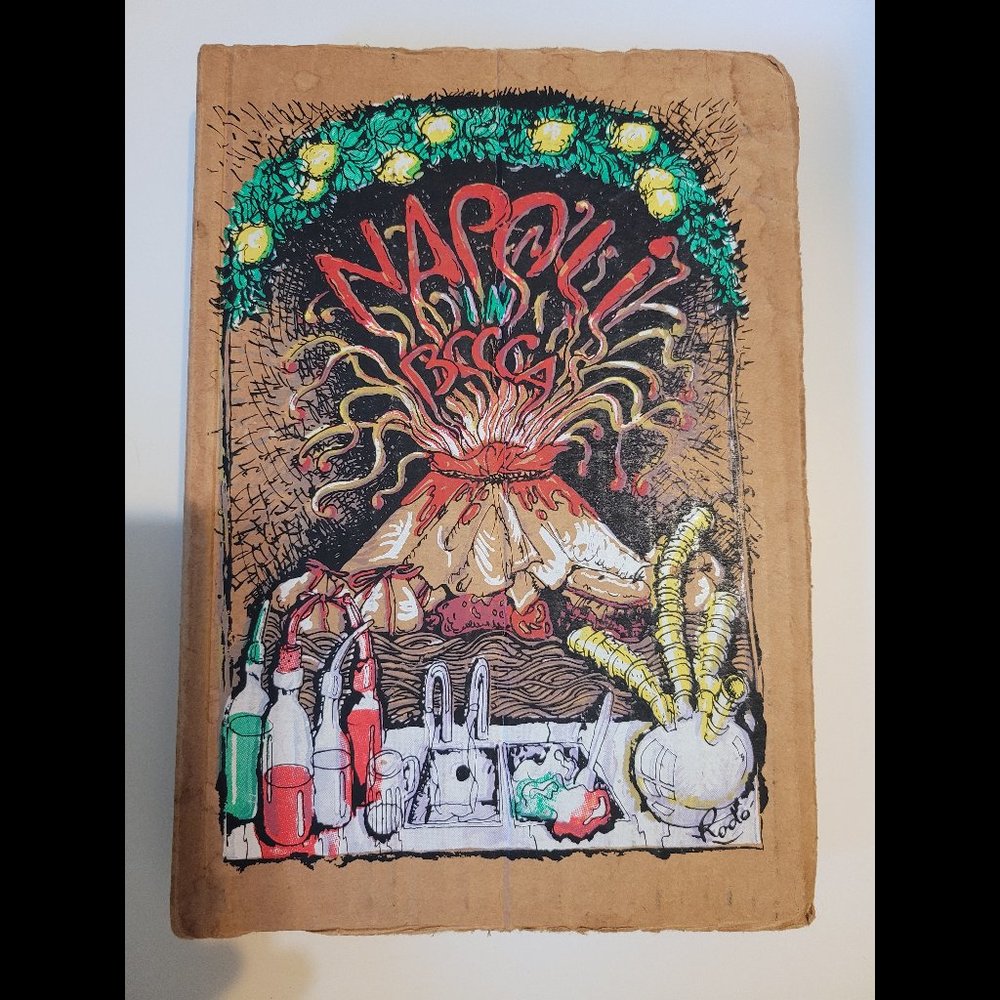 Napoli in Bocca Antonella Santolini 1987 English & Italian Cookbook